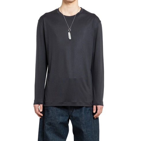 Lemaire Long Sleeve Silk T-shirt